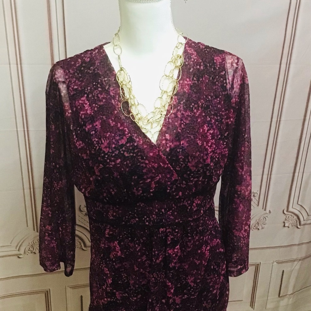 - Alfani V-Neck Lined Top